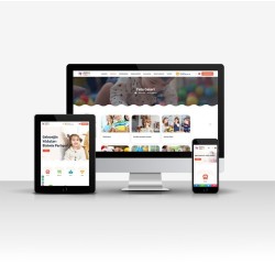 Anaokulu & Kreş V3 (Yeni Dil Sistemli)